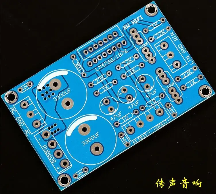 

LM4766 печатная плата