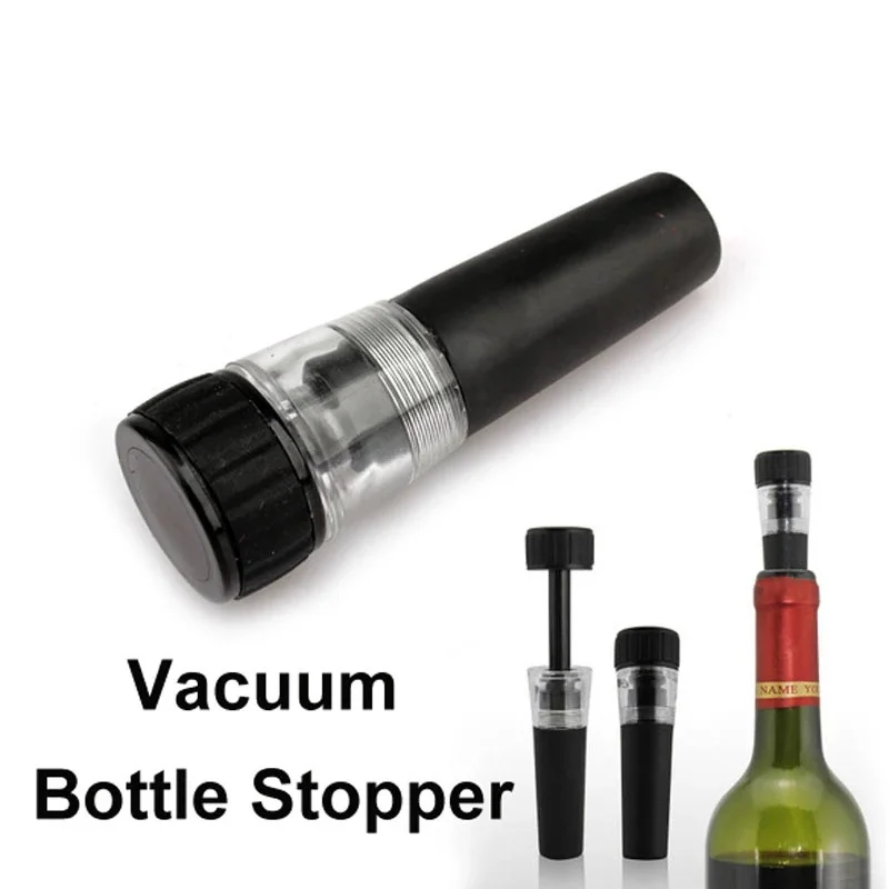 Vacuum Wine Bottle Stopper Bar Hand Press Sealing Champagne Beers Cap Beers Cork Plug Seal Lids Fresh-keeping Wine Bottle Plug