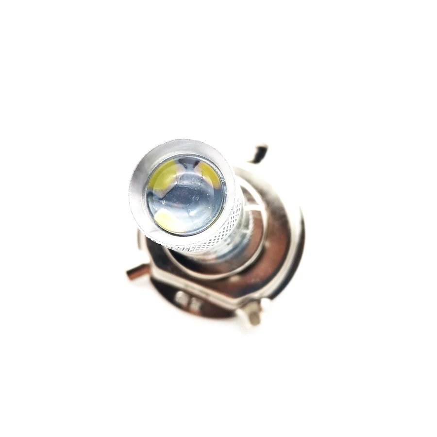 H4 Motorcycle LED Headlight High Low Beam White 6000K Front Light Bulb Lamp