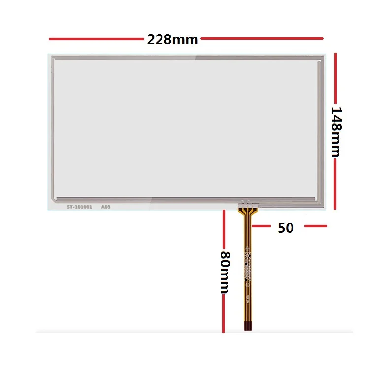 

New 10.1 inch handwriting touchscreen 228*148mm 16:10