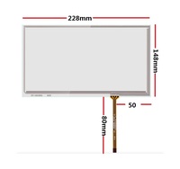 New 10.1 inch handwriting touchscreen 228*148mm 16:10