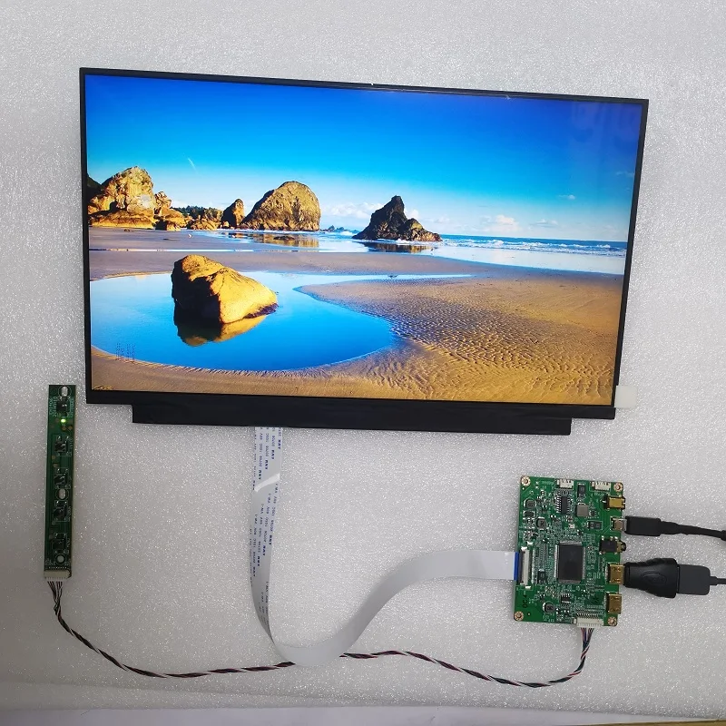 

Display module kit 13.3-inch 1080P LCD panel full viewing angle USB5VDC12V two power supply solutions