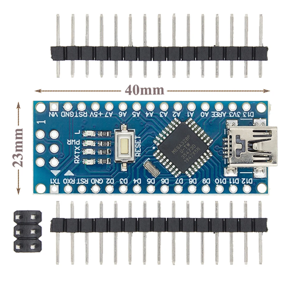 Mini / Type-C / Micro USB Nano 3.0 With the bootloader compatible Nano controller for arduino CH340 USB driver 16Mhz ATMEGA328P