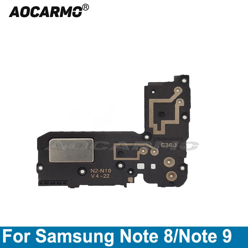 

Aocarmo Speaker Bottom Loudspeaker Speakerphone Buzzer Ringer Replacement Part For Samsung Note 8 9 Note8