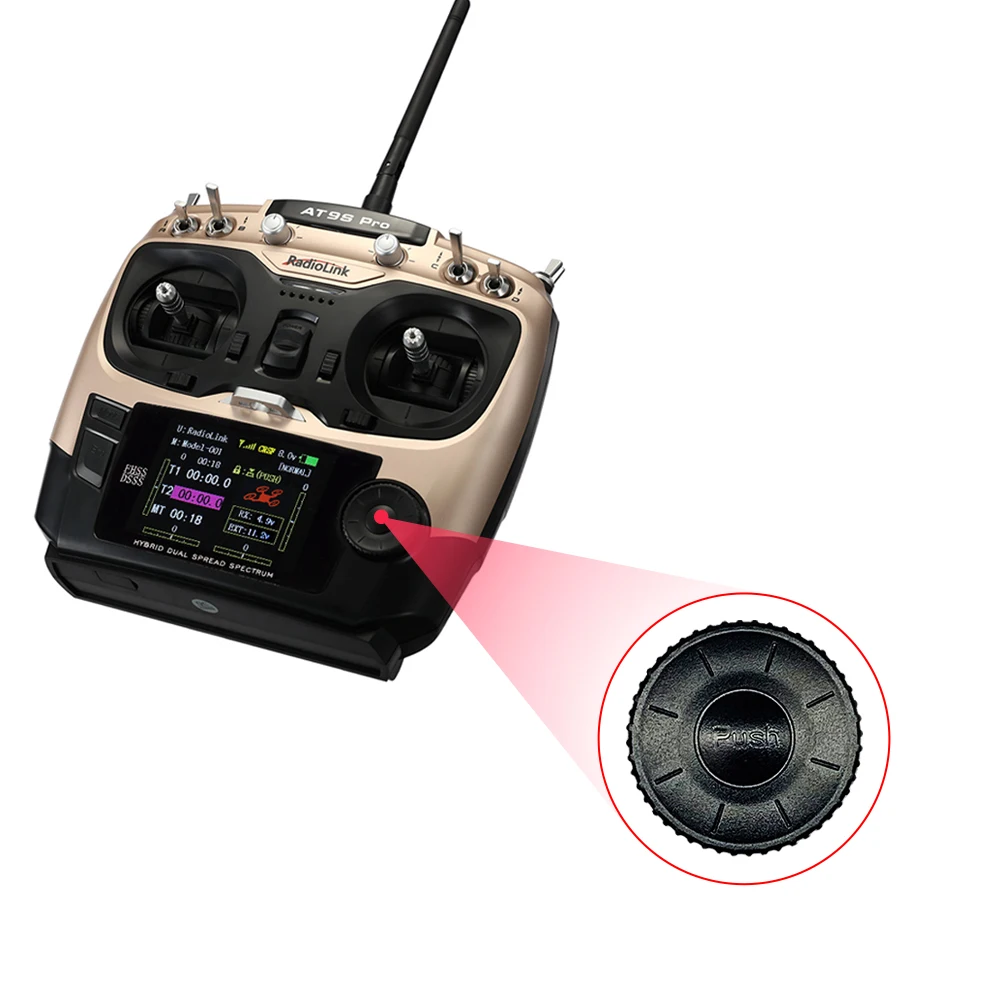 Radiolink AT9/AT9S/AT9S Pro Original Dial Encoder for Menu Selection Replacement Upgrade