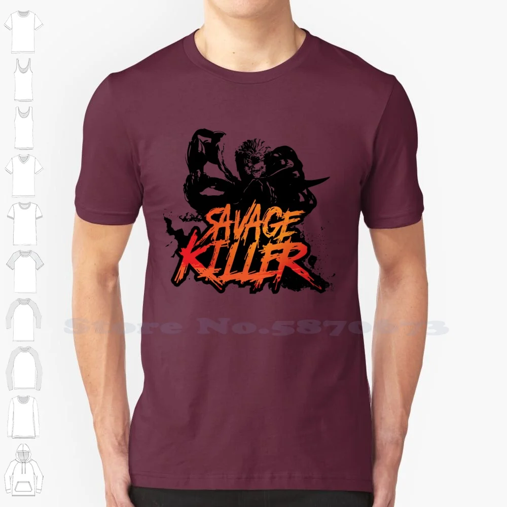 Savage Killer 100% Cotton T-Shirt Sabretooth Villain Victor Creed X Men Brotherhood Mutant Weapon X Claw Berzerk