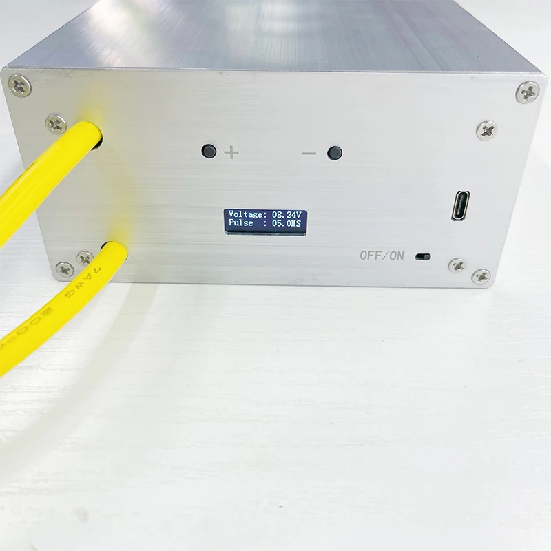 Elektroniczna zgrzewarka punktowa 8,4 V Przenośna zgrzewarka punktowa 3400 W Wysoka moc 18650 z cyfrowym wyświetlaczem dotykowym i podwójnym impulsem