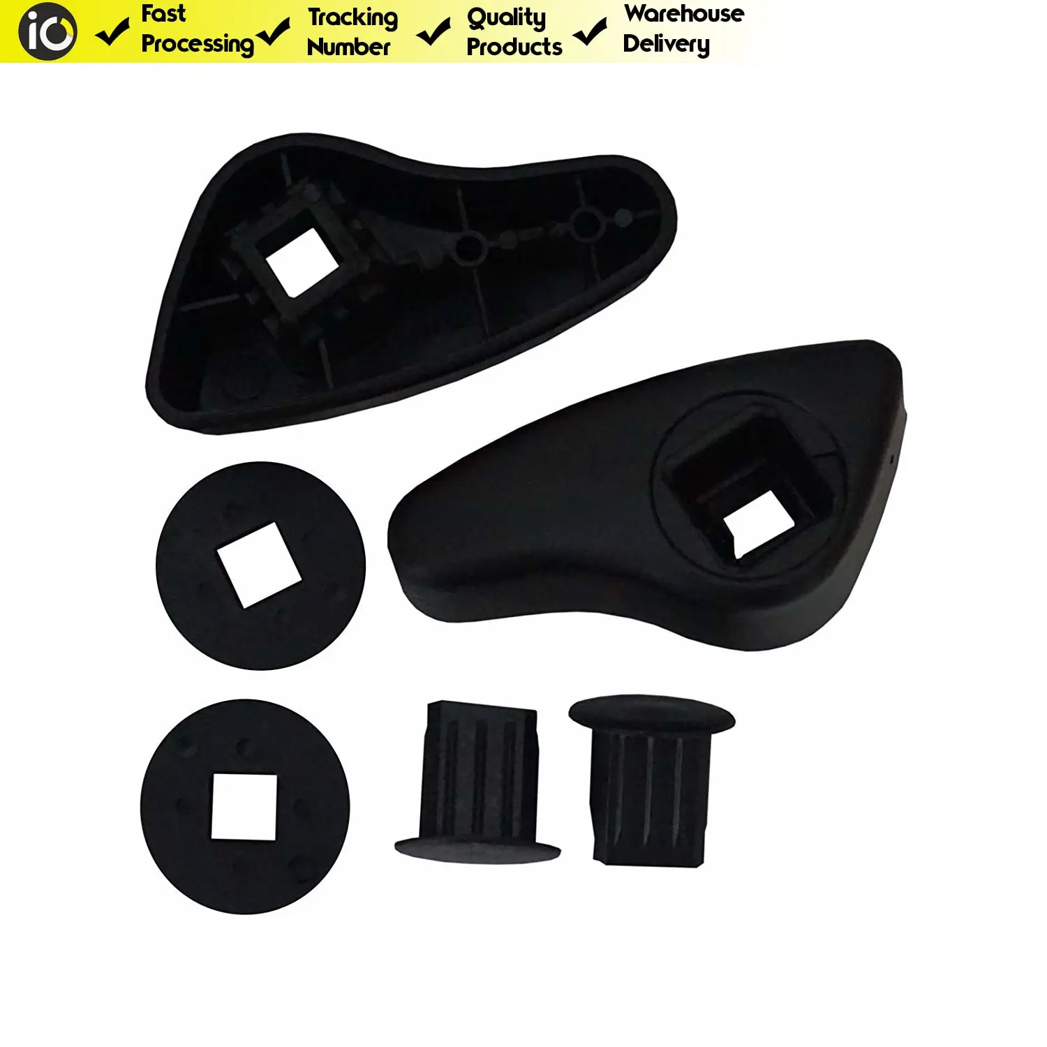 Seat Handle Adjustment Grip Lever Front Left+Right Set for Megane 1995-2002 Kangoo 1998-2008 Trafic 2001-2014 7701205078