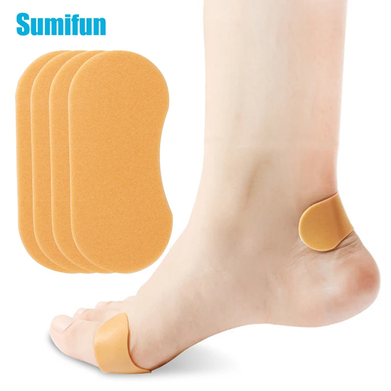 

16Pcs Foot Pad Heel Protector Tape Self-adhesive Wrap Anti-wear Waterproof Invisible Patch Anti Blister Friction Anti-abrasive