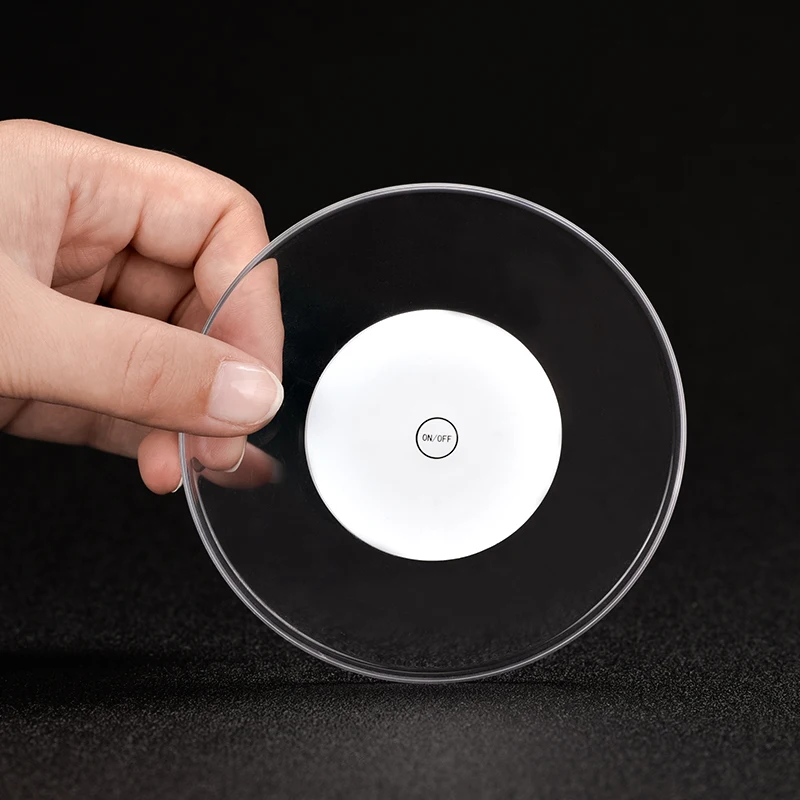 LED بار الانارة الجدول كأس حصيرة المطبخ حصيرة الوسادة لشريط كوكتيل KTV مزهرية مضيئة مزودة بقاعدة الجاذبية التعريفي أدوات البار البطارية