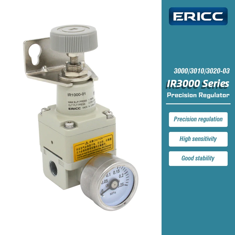 

High precision pressure regulating valve air pressure reducer IR3000-03 IR3010-03 IR3020-03 IR3020-03BG IR3000-03BG IR3010-03BG