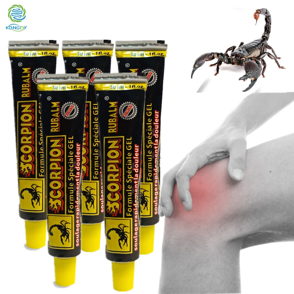 

5pcs Scorpion Ointment 30g/Tube Strong Efficient Relieving Muscle Pain Cream Neuralgia Acid Stasis Rheumatism Arthritis Cream