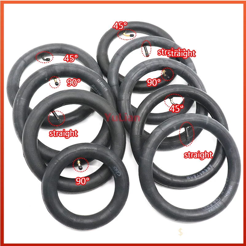 10 Inch Inner Tube 10X2 / 2.125 / 2.25 / 2.50 for Tricycle Bike Schwinn Kids 3 Wheel Stroller Scooter Electric Skateboard