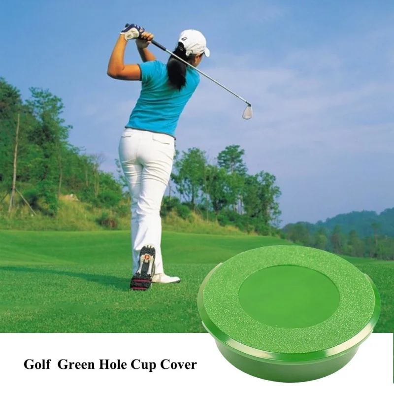 Golf Putting Green Hole Cup Cover Practice Training Aids Putting Practice Easy Install Aid For Home Office Travel