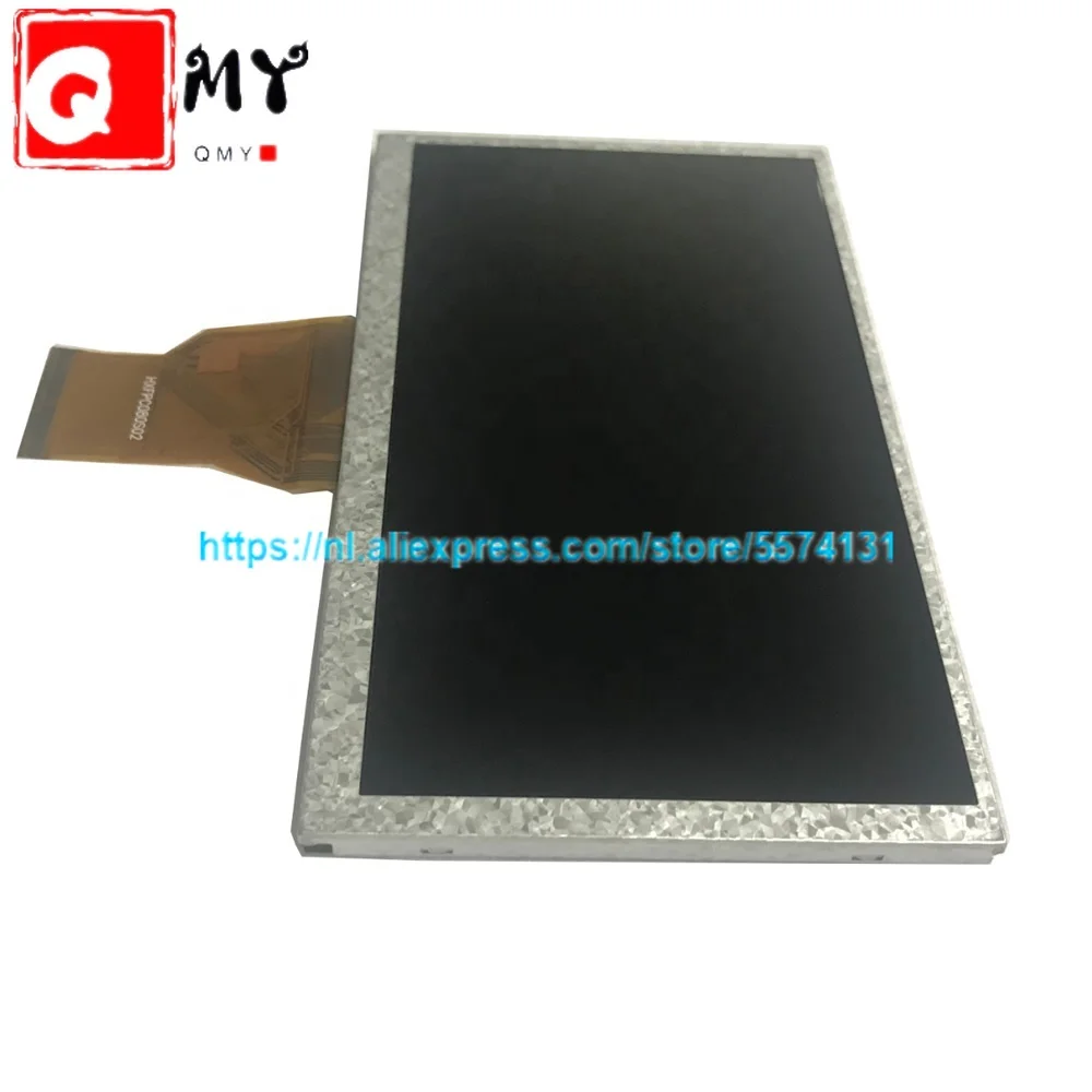 Módulo de exibição lcd tft de temperatura a 800x480 cores de 6.5 polegadas