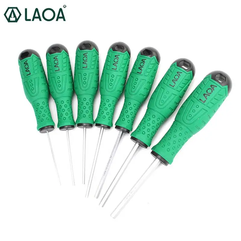 LAOA Updated Version  S2 Hexagon Screwdriver Professional Handle Hex Key  Hexagon Wrench with Magnetic Screwdrivers