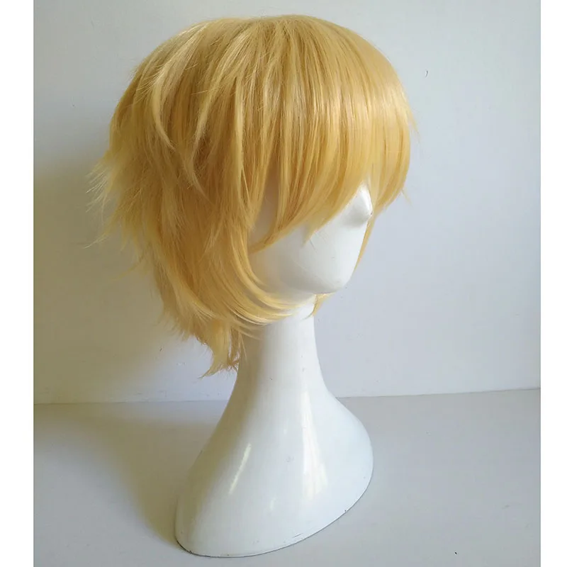 Alibaba Saluja Sarujia Gilgamesh Shinomiya Natsuki Panty Wig Heat Resistant Synthetic Hair Cosplay Costume Wigs + Wig Cap