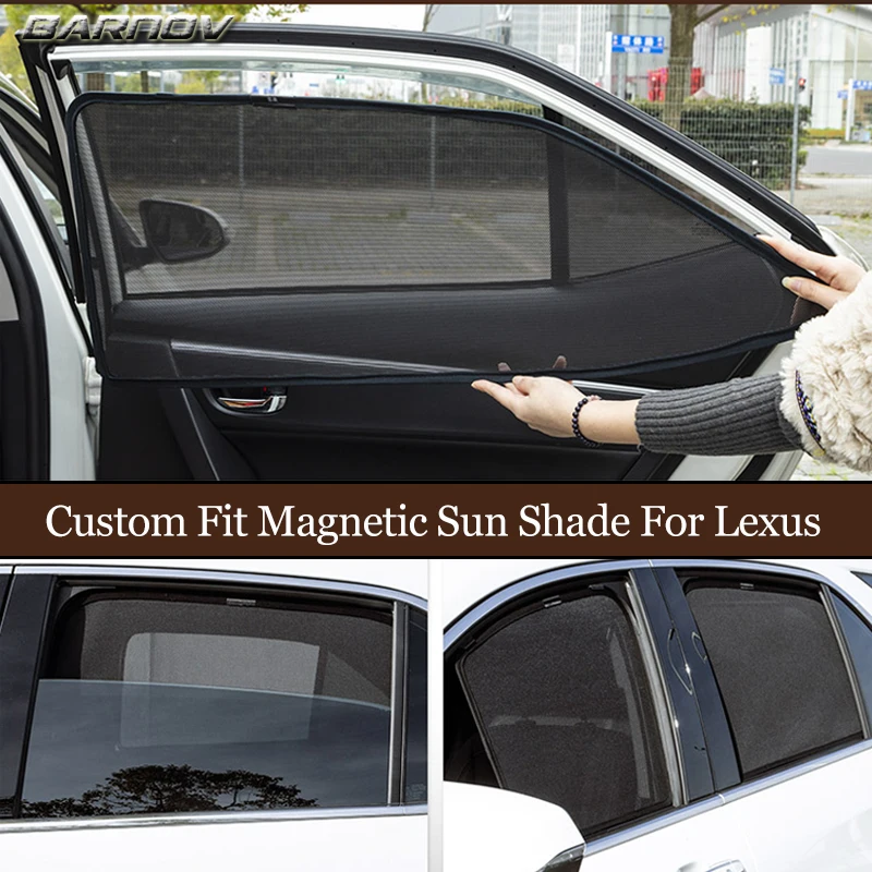 

For Lexus IS200 IS250 IS300 IS300H IS200H / Magnetic Special Curtain Window SunShades Mesh Shade Blind Fully Covered