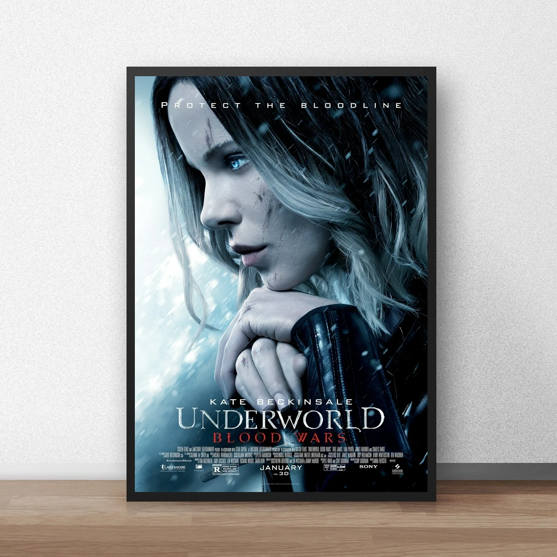 

Классический кинопостер Underworld кровяные войны, холст, печать, украшение для дома, настенная живопись (без рамки)