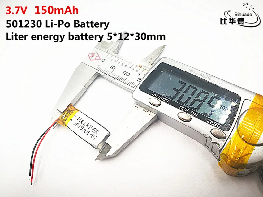 Produkcji wysokiej jakości w 2019 051230 501230 150MAH BT150 zestaw słuchawkowy bluetooth 3.7V litowo polimerowa bateria 37V