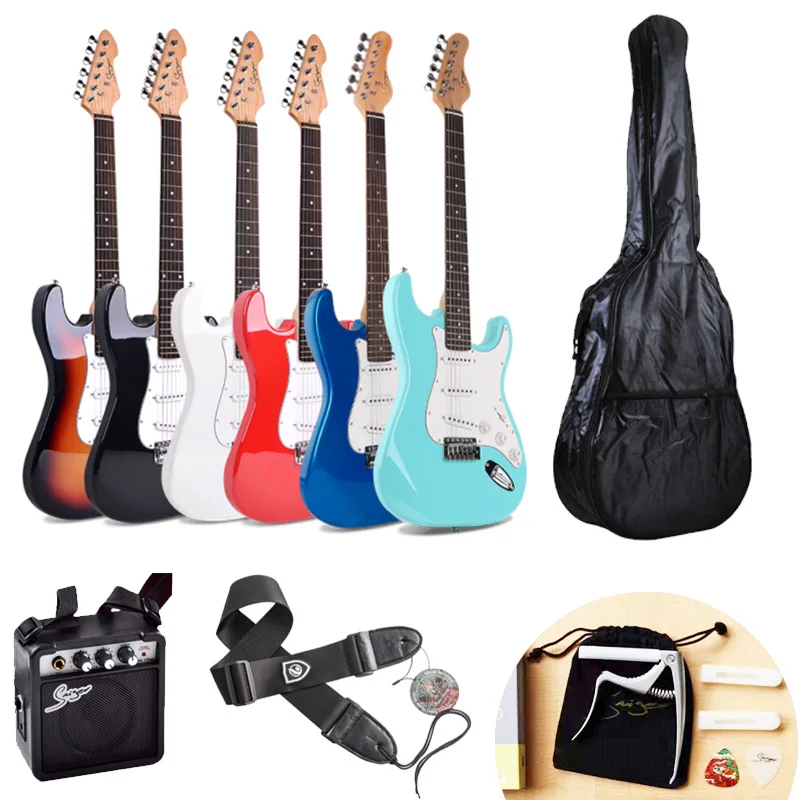 Primary Level Examination Professional Electric Guitar Sycamore Wood Body Playing Electric Guitar