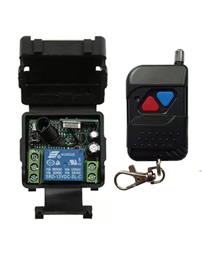 433Mhz Universal Wireless Remote Control Switch  DC 12V 24V 1CH Relay Receiver Module and RF Transmitter Electronic Lock Control