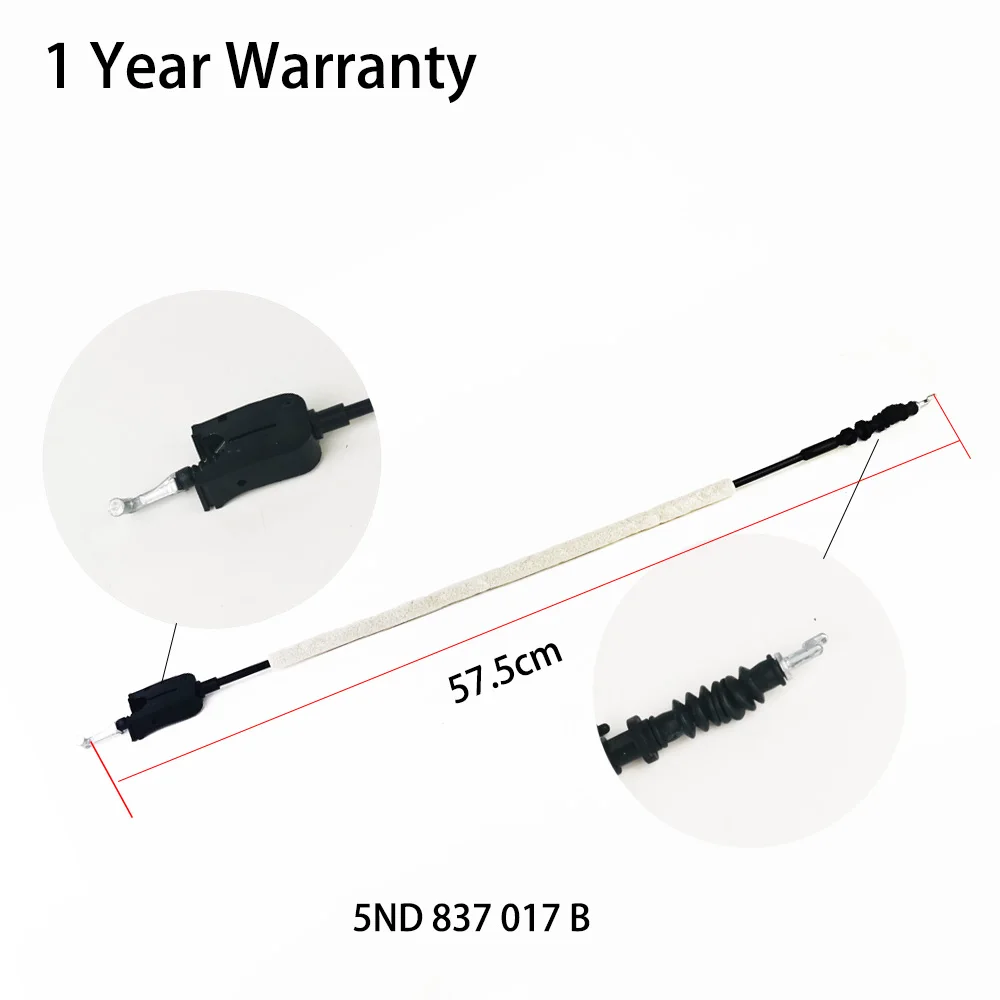 Door Lock Actuator of Cable 5N0837017C for Citigo Fabia Rapid Sperb