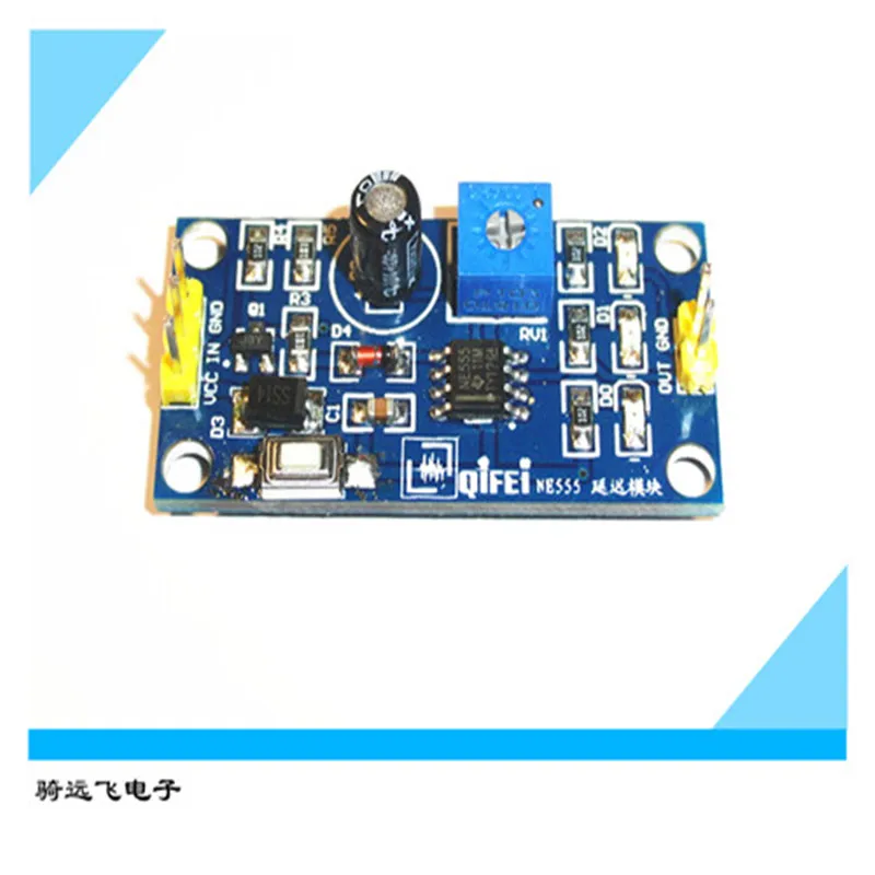 NE555  Delay Time is Adjustable External Trigger  Module Supports 5V 12V