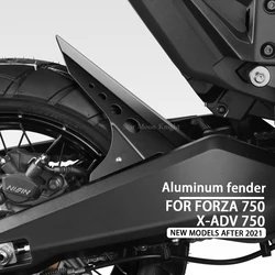For FORZA 750 2022 2023 X-ADV XADV750 2017-2021 Motorcycle Aluminum Rear Hugger Mudguard Fender Rear Extender Extension Guard