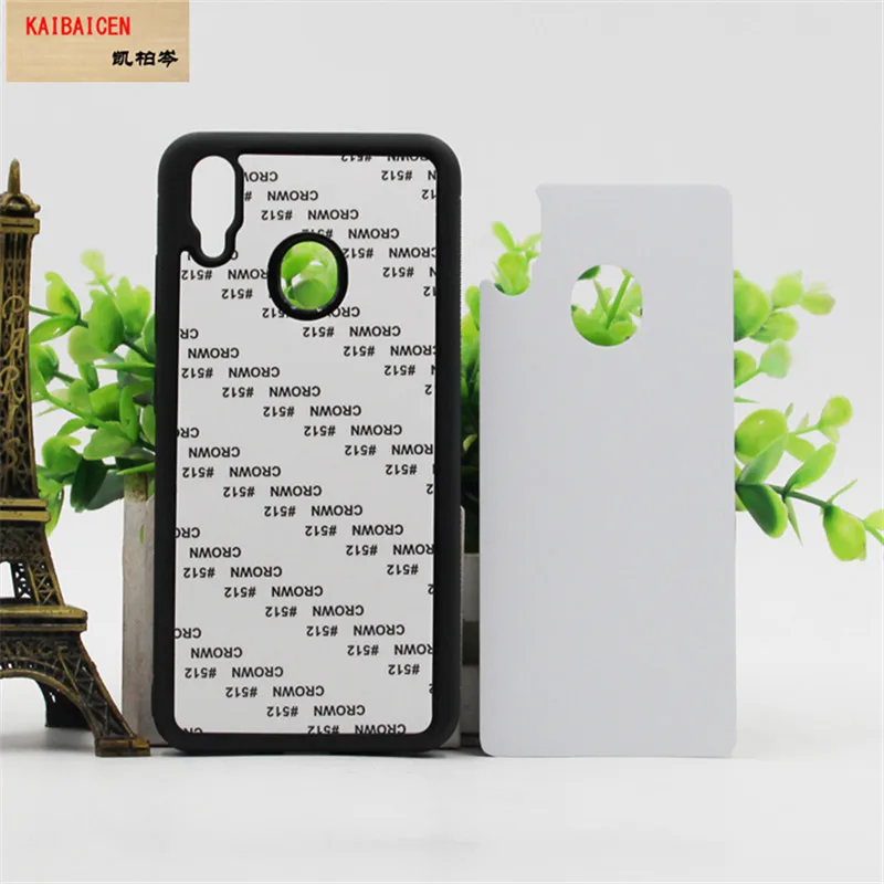 

Mix 100pcs/Lot For VIVO Y17/Y19/Y81/Y91C/Y97/Y85/Y9S/Y53/Y65/Y67/Y69 Blank 2D Sublimation TPU+PC rubber Case with Aluminum