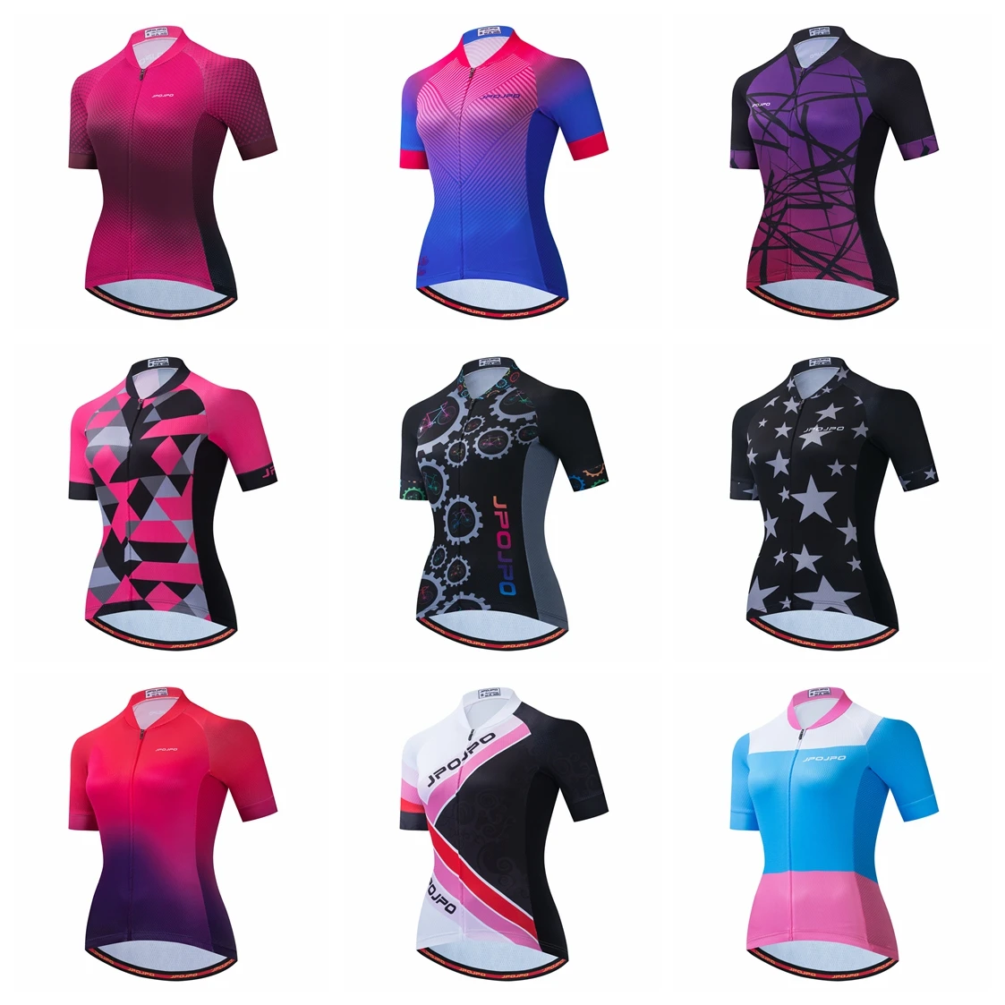 

2021 Cycling Jersey Women Bike Road MTB Bicycle Shirt Pockets Ropa Ciclismo Maillot Racing Top Mountain Riding Clothing Black