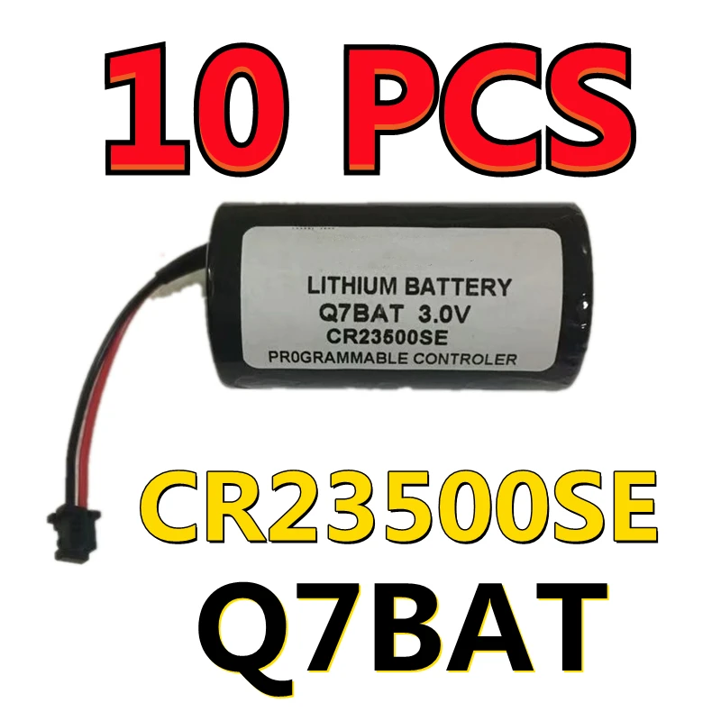 10PCS New Genuine CR23500SE Q7BAT 3V PLC Lithium Battery