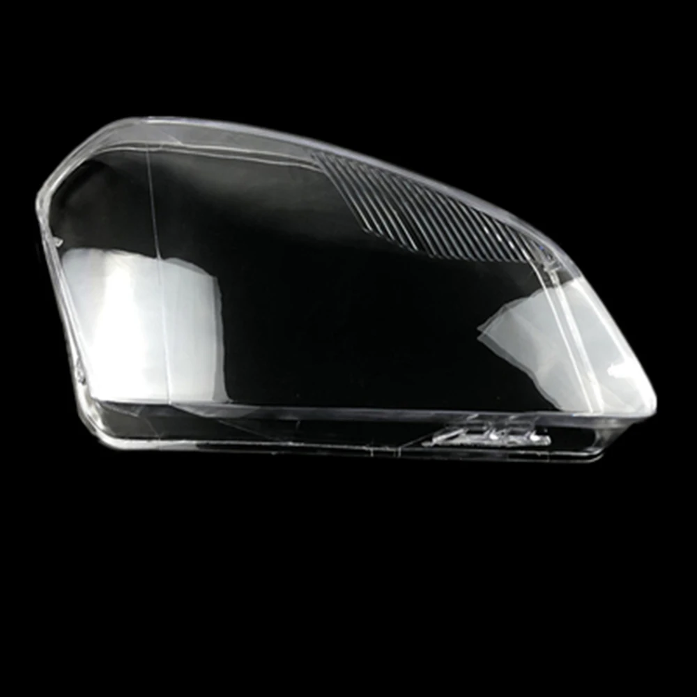 Faro delantero de coche, lámpara de cristal, pantalla transparente, cubierta de faro para Nissan Qashqai 2008 ~ 2015, carcasa de luz automática