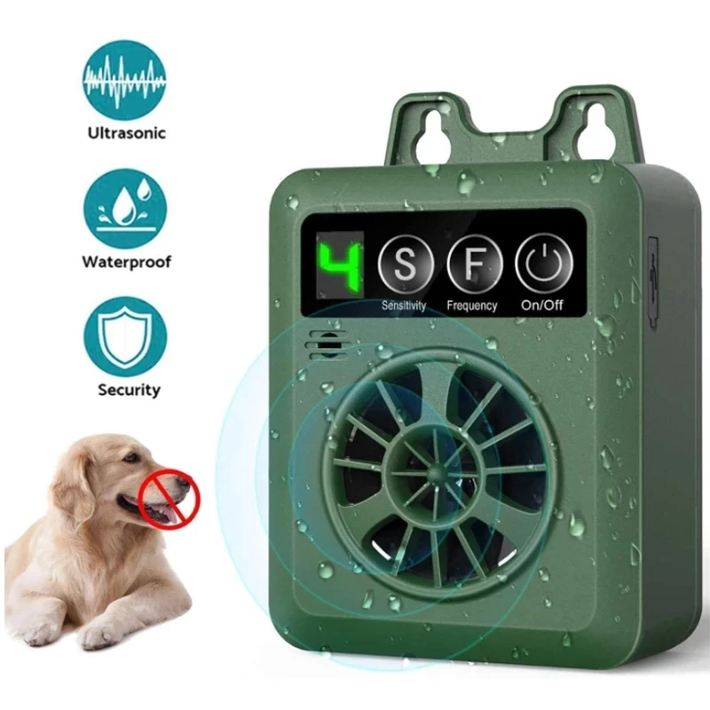 Hund ultraschall repeller Anti bellen Effektive Dog Bark Barking Stoppen Trainer übung maschine, Antibell große und kleine hunde