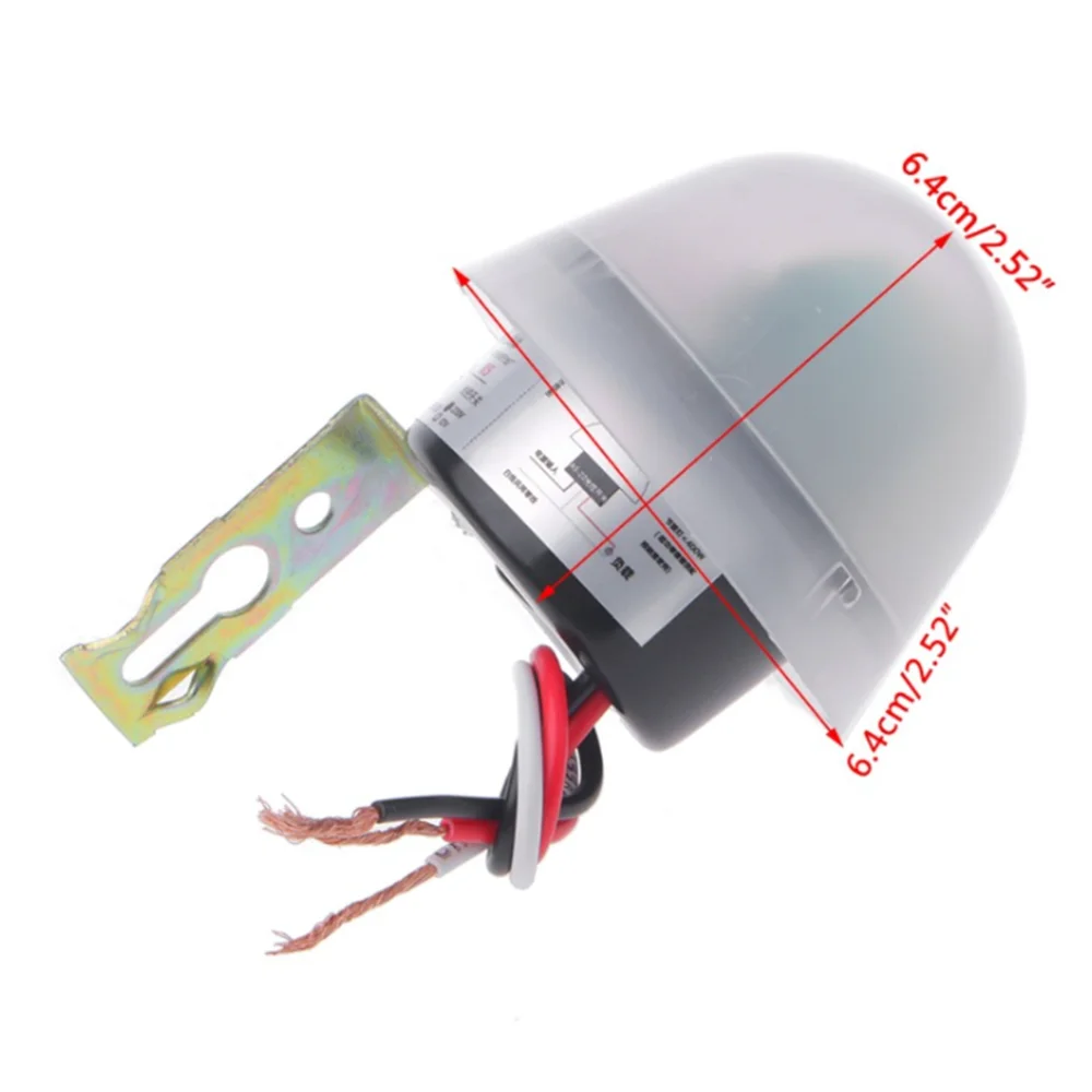 Als-20 Ac 110V 220V 10A Dc 12V Waterdichte Gevoelige Auto Foto Schakelaar On/Off fotocel Street Light Switch Sensor Schakelaar