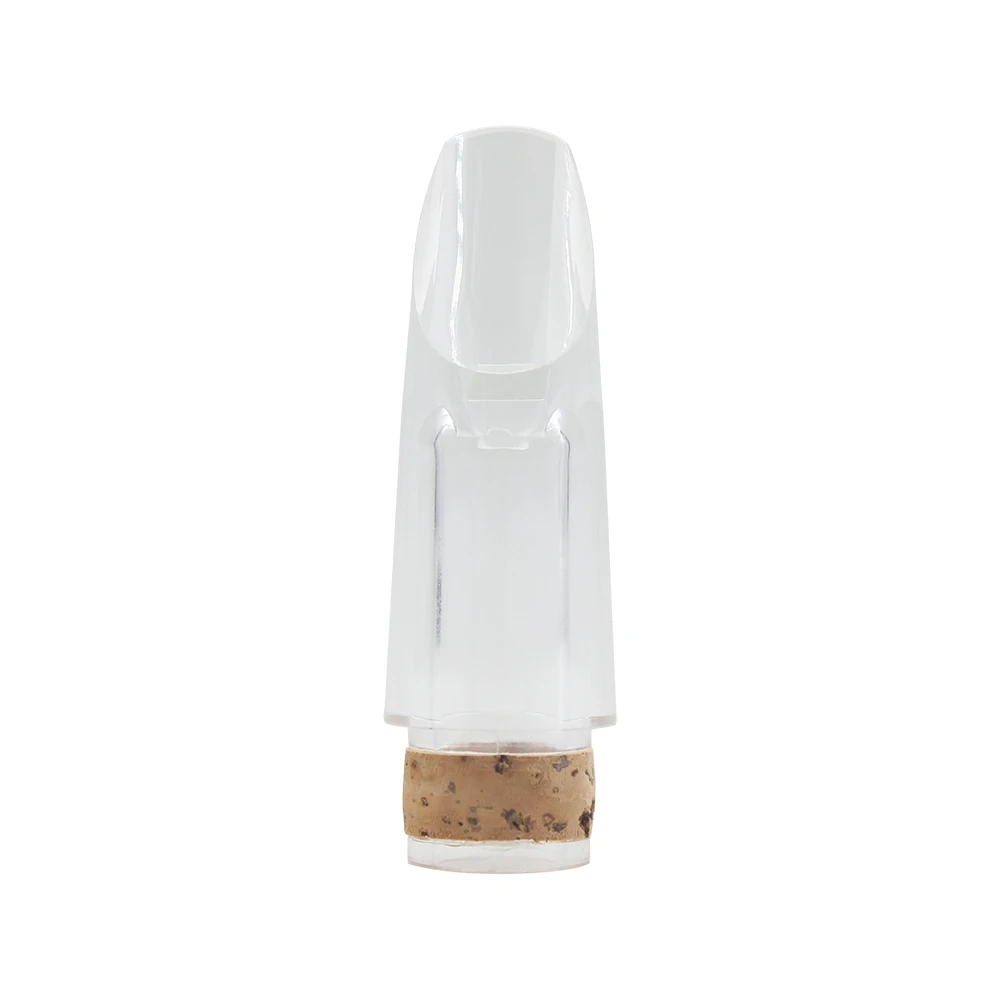 Boquilla de clarinete profesional, boquilla de plástico ABS transparente, instrumento de viento de madera, piezas de repuesto, accesorios de