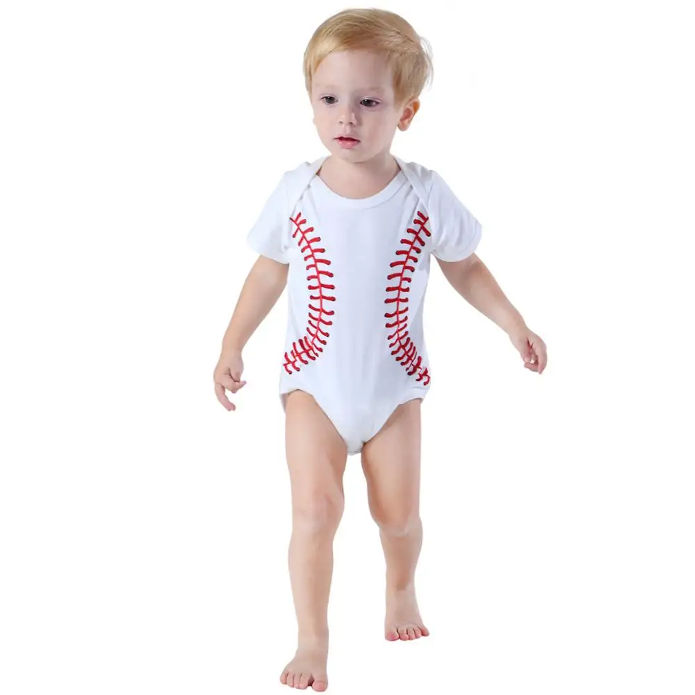 Newborn Bodysuit Baby Boys Sport Casual Outfit Infant Girl Clothing Set Costume 100% Cotton Summer Short Romper