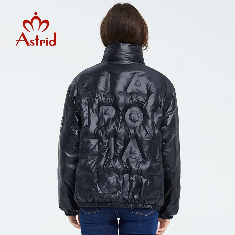 Astrid 2022 Spring coat women Warm Thin Cotton Short loose Parka casual fashion female high quality Outwear trend Jacket ZR-3019