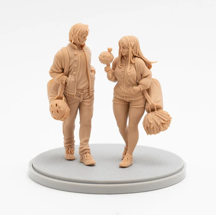 30mm Resin Figure model kits King-dom death  Intimacy Couple Unassembled and unpainted 053