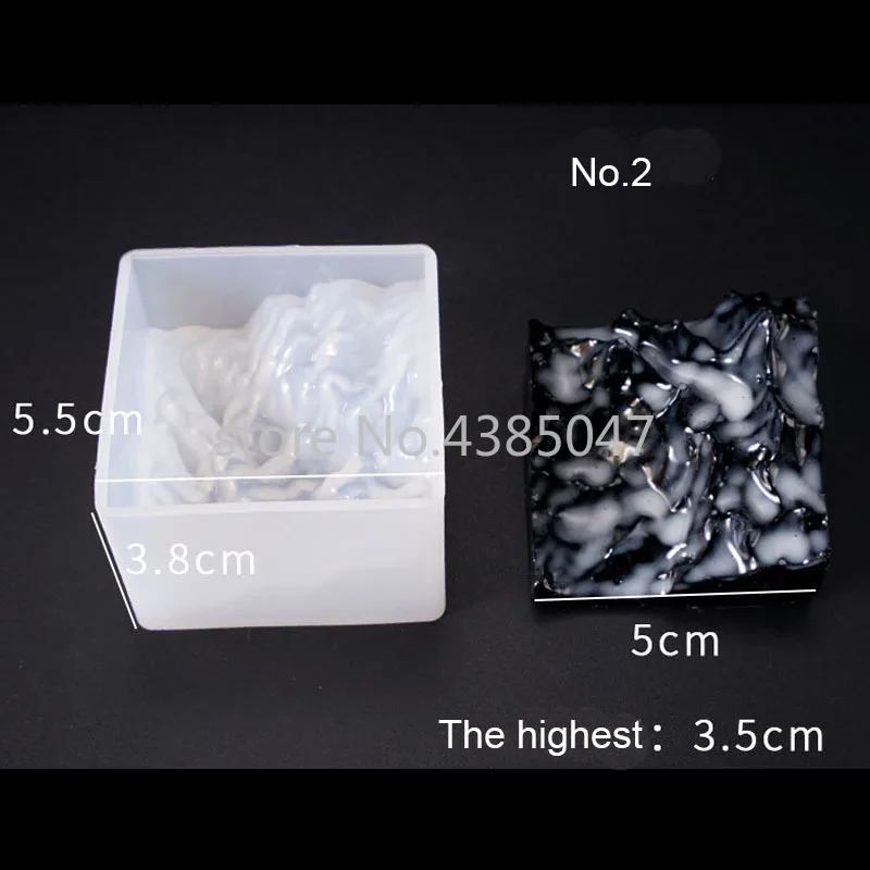 New Design Mountain Shaped Silicon Jewelry Tool Jewelry Accessories UV Resin Mold DIY Dried Flower Decoration Molds