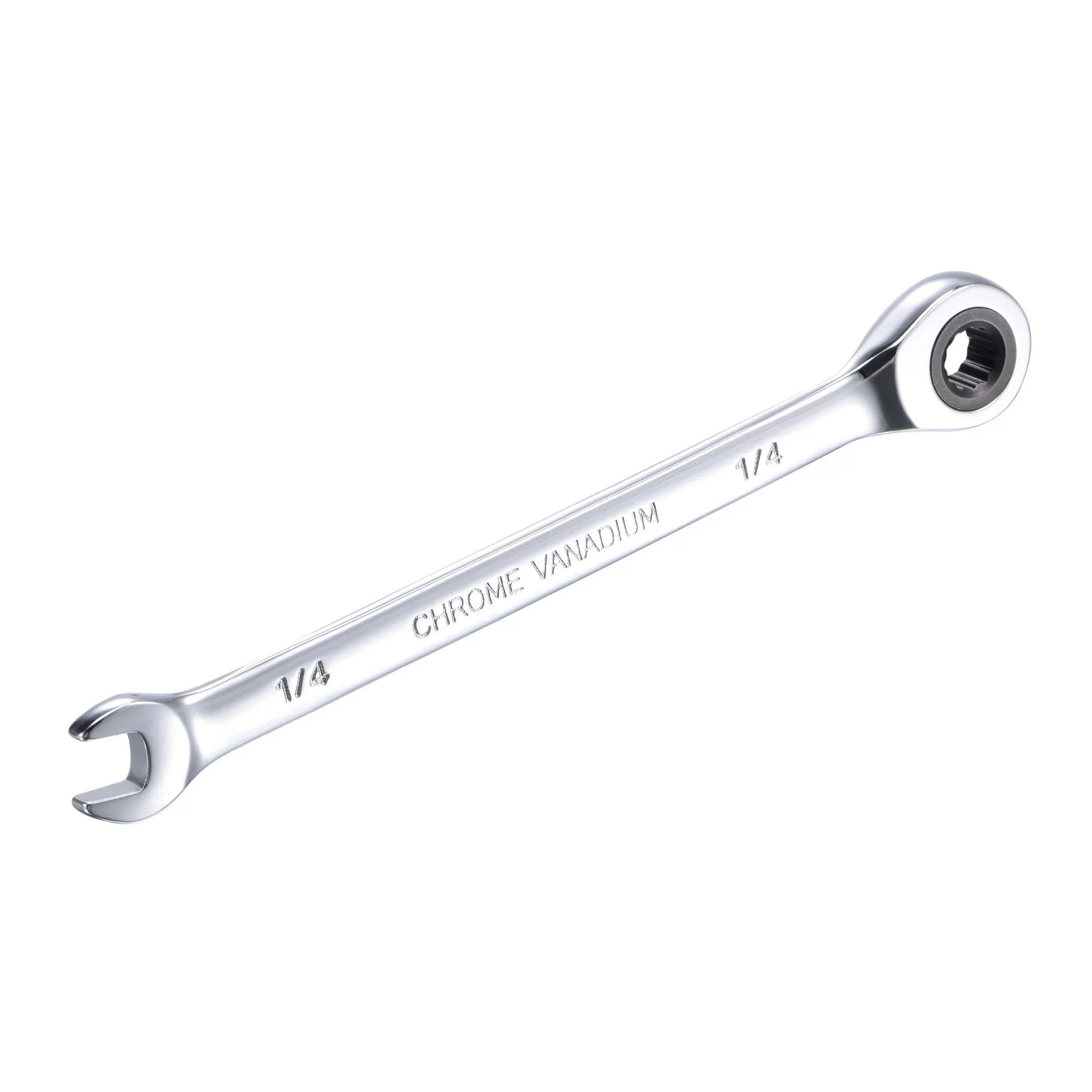 Uxcell Combination Ratchet Wrench with Keys Gear Ring Reversible Wrench Spanner Car Auto Repair Hand Tool HRC 43-48