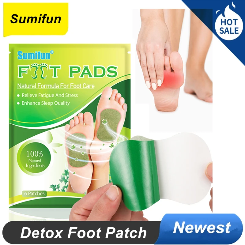 

Herbal Detox Foot Patch Wormwood Paster Slimming Cleansing Sticker Relieve Fatigue Improve Insomnia Plaster Detox Foot Patch