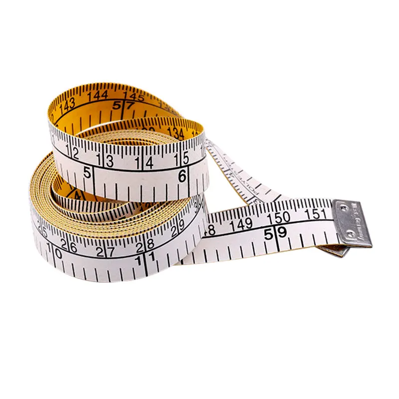 1Pcs Multifunction 1.5M Double Side Soft PU Tape Measure Ruler CM/Inch Office School Measuring Tools Supplies
