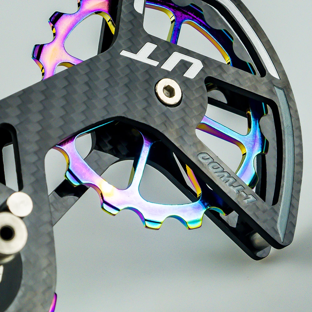LTWOO UT 105 Fahrrad-Keramiklager Carbon-Faser-Umlenkrollen-Set für Schaltwerke, Passend für Ultegra / DURA ACE / 105 – Detail 11