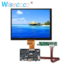 8 Inch IPS TFT LCD Monitor Screen Display 1024x768 eDP LVDS Driver Controller Board 60Hz For PC Laptop Raspberry Pi