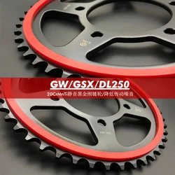 High Quality Silent Durable Motorcycle Rear Sprocket Gear For Suzuki GSR250 GSX250R GW250 DL250 GSF250 Bandit Katana Acrosse