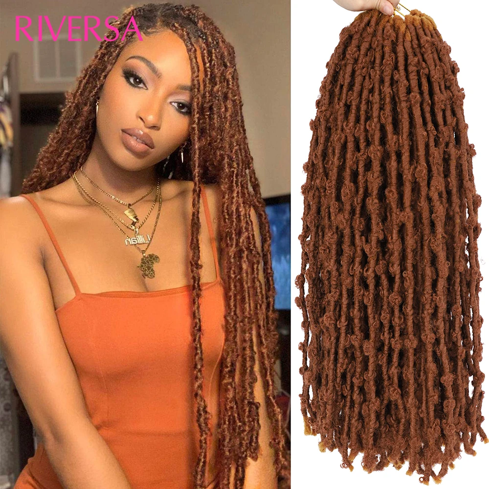 24 Inch 1B 4 27 30 613 Butterfly Locs Crochet Hair 6Packs Distressed Butterfly Locs Hair Braid New Styles Faux Locs Crochet Hair