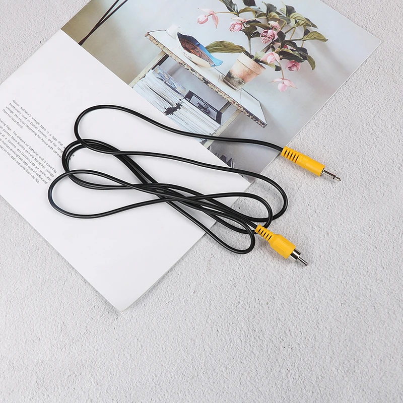 3.5 Mm 1/8 "Mono Nam Cắm Đơn RCA Âm Thanh Video Cáp Dây 1.5M