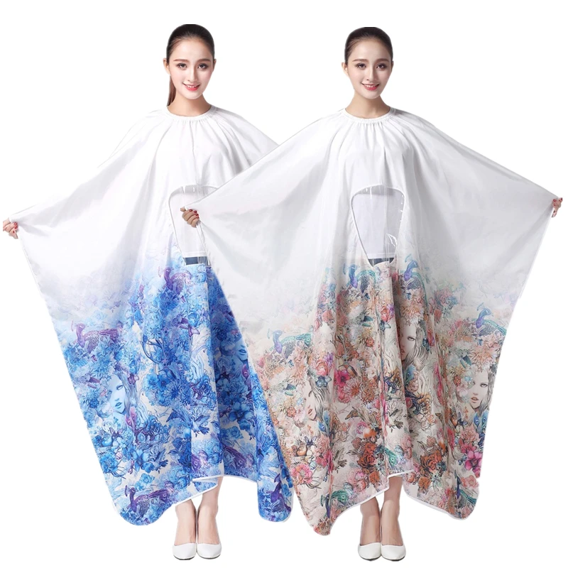 

Salon Professional Waterproof Haircut Cape With Visible Window Hair Dyeing Perming Styling Hairdresser Hairdressing Apron Gown