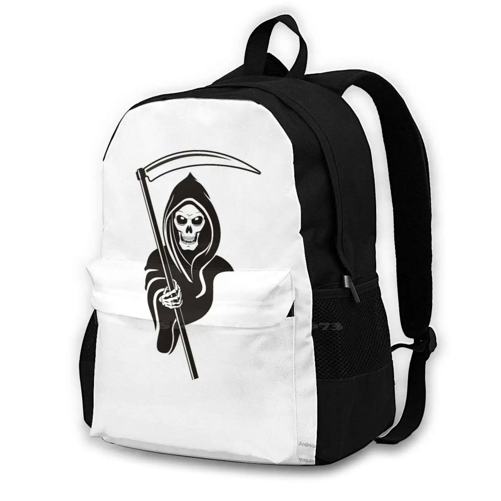 

Reaper Cushion Лидер продаж школьный рюкзак модные сумки Reaper Death Pun злое убийство Sin Grave Grim